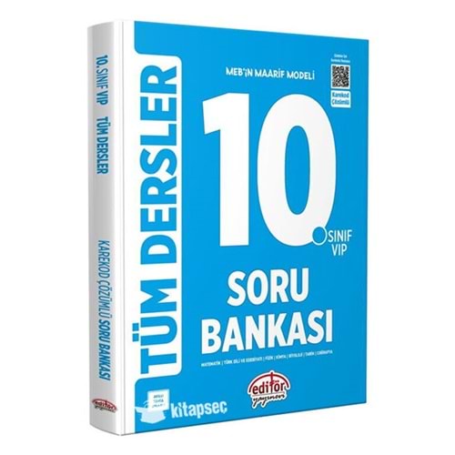 10. Sınıf VIP Tüm Dersler Soru bankası
