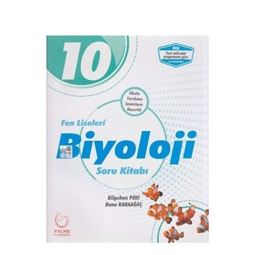 PALME 10.SINIF FEN LİSELERİ BİYOLOJİ SORU *YENİ*