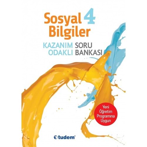 TUDEM KAZANIM ODAKLI SORU BANKASI 4. SINIF SOSYAL BİLGİLER