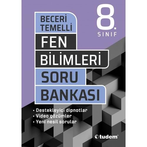 Tudem 8.Sınıf Fen Bilimleri Beceri Temelli Soru Ba