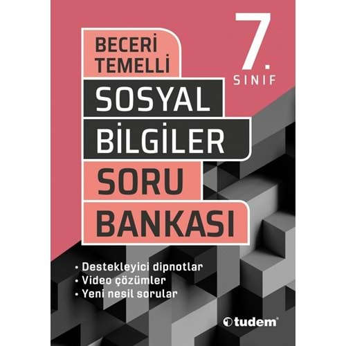 Tudem 7.Sınıf Sosyal Bilgiler Beceri Temelli Soru