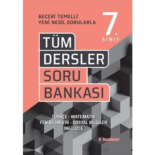 Tudem Tüm Dersler 7. Sınıf Soru Bankası