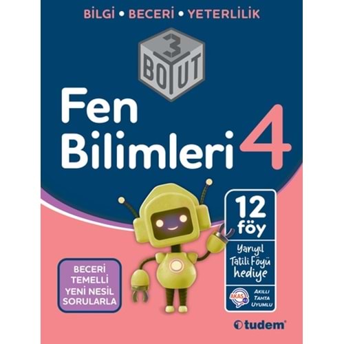 Tudem 3 Boyut 4. Sınıf Fen Bilimleri Soru Bankası