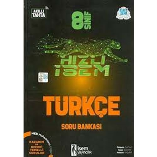 8. Sınıf Hızlı İsem Türkçe Soru Bankası