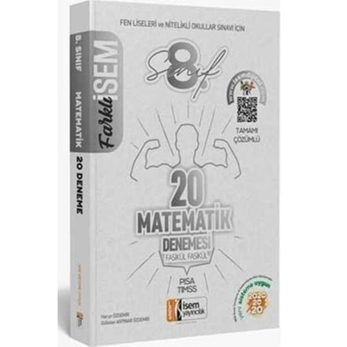 8. Sınıf LGS Matematik 20 li Branş Deneme