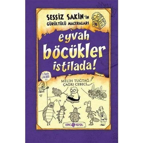 Sessiz Sakin in Gürültülü Maceraları 8 - Eyvah Böccükler İstilada! (Ciltli)