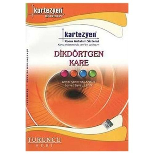 Kartezyen Turuncu Geometri 7 Dikdörtgen Kare