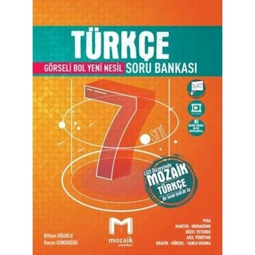 Mozaik 7. Sınıf Türkçe Soru Bankası