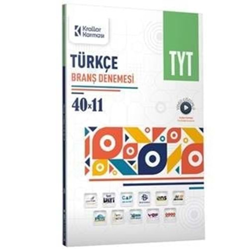 TYT Türkçe 40x11 Branş Denemesi Krallar Karması