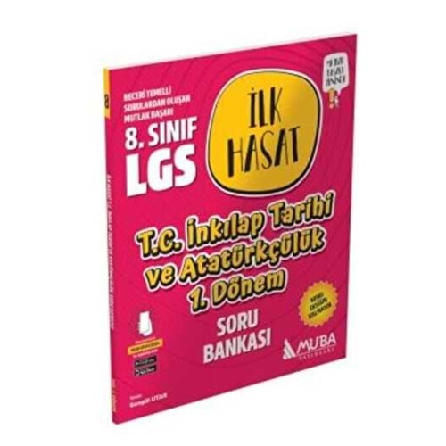 Muba 8. Sınıf LGS İnkılap Tarihi 1. Dönem İlk Hasat Soru Bankası