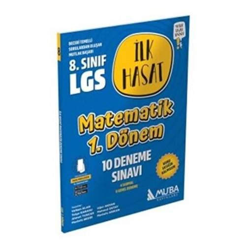 Muba 8. Sınıf LGS Matematik 1. Dönem İlk Hasat 10 Deneme