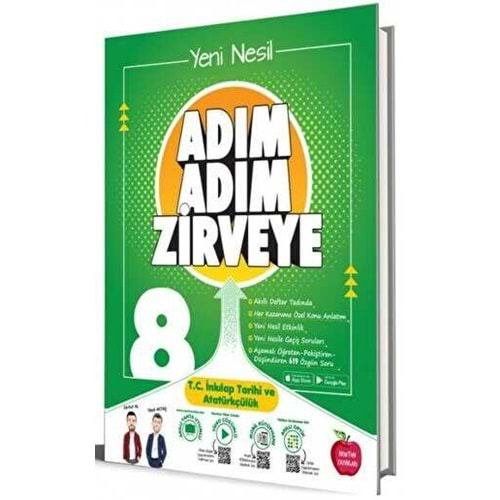 Newton Yayınları Adım Adım Zirveye 8. Sınıf LGS T.C İnkılap Tarihi Etkinlikli Konu Anlatımı