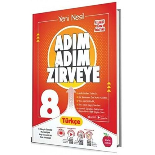 Newton Yayınları Adım Adım Zirveye 8. Sınıf LGS Türkçe Etkinlikli Konu Anlatımı