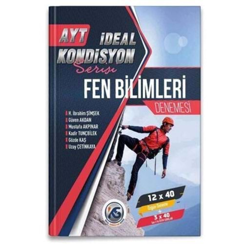 İdeal Kondisyon Serisi AYT Fen Bilimleri Denemeleri 12X40 + 3X40