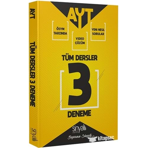 SİNYAL AYT 3LÜ DENEME