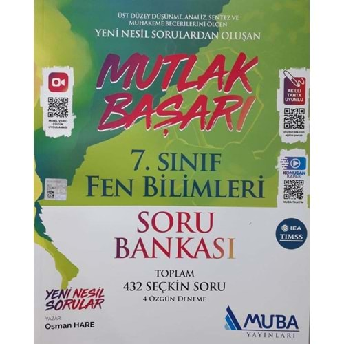 1811 Mutlak Başarı 7. Fen Bilimleri Soru Bankası