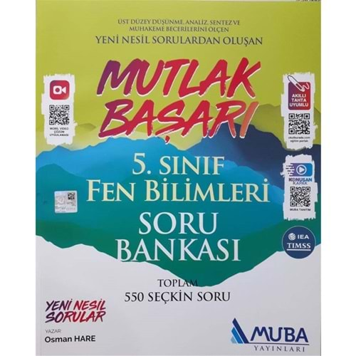 1819 Mutlak Başarı 5. Sınıf Fen Bilimleri Soru Bankası