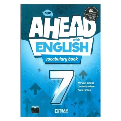 ahead with english vocabulary book 7. sınıf