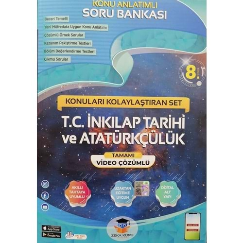 Zeka Küpü 8. Sınıf LGS TC İnkılap Tarihi ve Atatürkçülük Soru Bankası