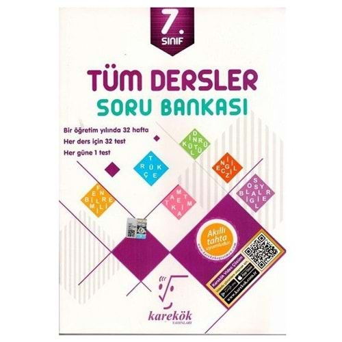 7. Sınıf Tüm Dersler Soru Bankası