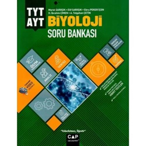 ÇAP YAYINLARI FEN LİSESİ SORU BANKASI TYT AYT BİYOLJİ.