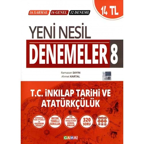 GAMA 8. SINIF DENEME İNKILAP TARİHİ