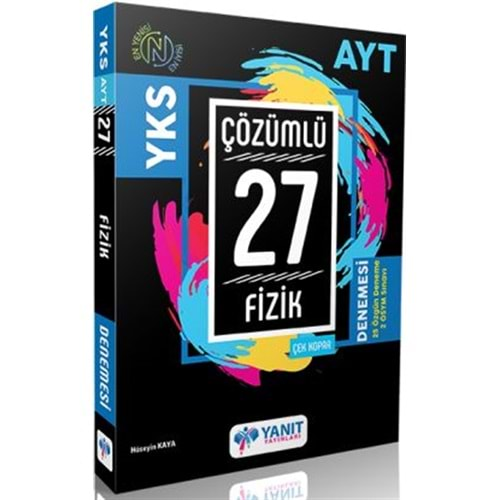 Yanıt AYT Çözümlü 27 Fizik Branş Denemesi