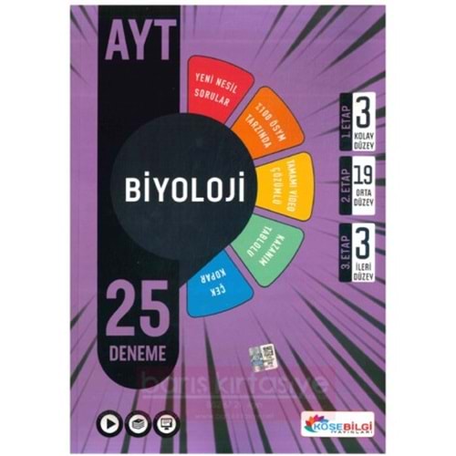 Köşebilgi 2021 AYT Biyoloji 25 Branş Denemesi