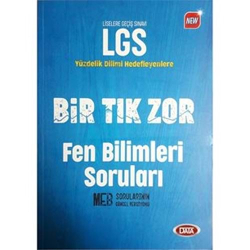 LGS BİR TIK ZOR FEN BİLİMLERİ SORULARI /DATA