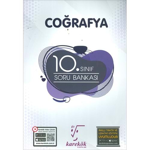 Karekök 10. Sınıf Coğrafya Soru Bankası