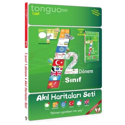TONGUÇ AKIL HARİTALARI SETİ 7. SINIF 2. DÖNEM