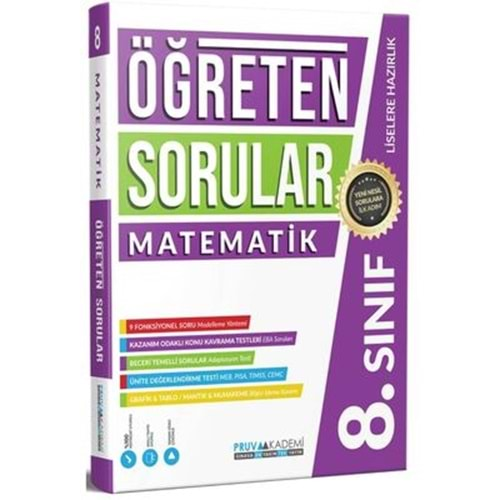 Pruva 8. Sınıf Matematik Lgs Öğreten Sorular