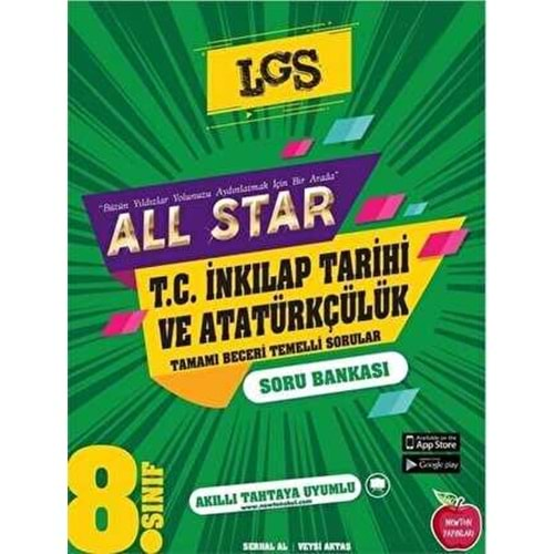 Newton Yayınları 8. Sınıf LGS T.C İnkılap Tarihi All Star Soru Bankası