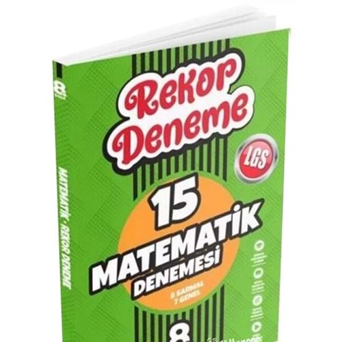 8. Sınıf Matematik Rekor Deneme Startfen Yayınları