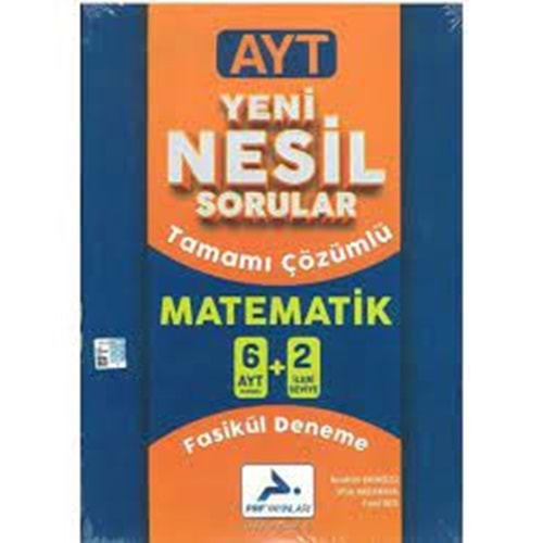 Prf Paraf AYT 6+2 Çözümlü Matematik Fasikül Deneme