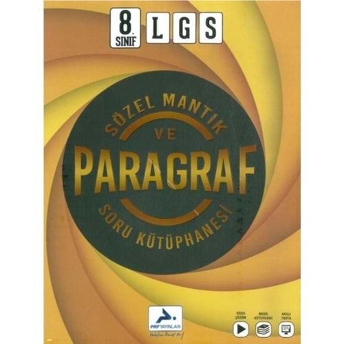 Prf Paraf 2021 8. Sınıf LGS Paragraf Soru Kütüphanesi