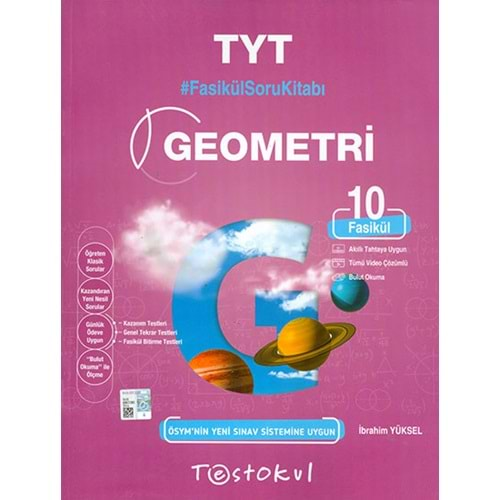 TestokulÜnv.Haz. Fasikül Soru Kitabı TYT Geometri (10 fasikül)