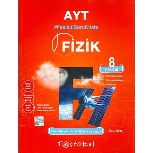 TestokulÜnv.Haz. Fasikül Soru Kitabı AYT Fizik (10 fasikül)