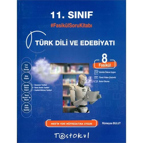 Testokul 11.Snf. Fasikül Soru Kitabı / Türk Dili ve Edebiyatı (8 Fasikül)