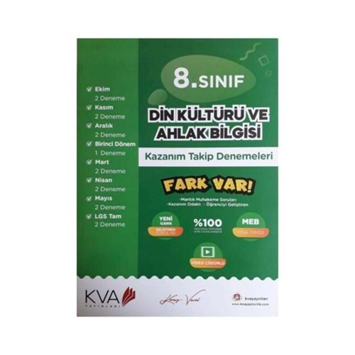 KVA YAYINLARI 5. SINIF KT DENEMELERİ DİN KÜLTÜRÜ