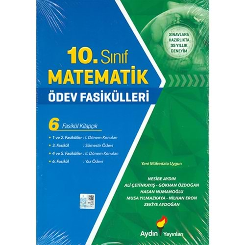 Aydın 10. Sınıf Matematik Ödev Fasikülleri