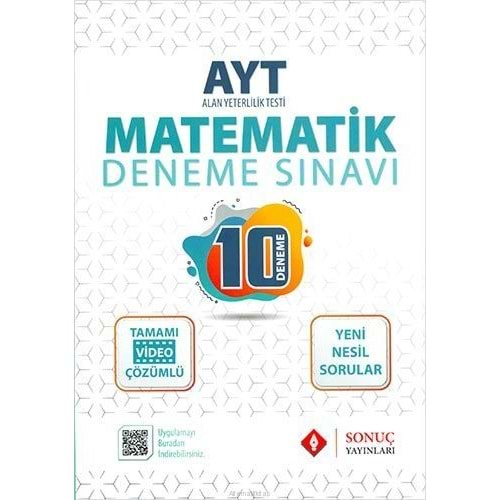 Sonuç Ayt 10 lu MAtematik Denemesi