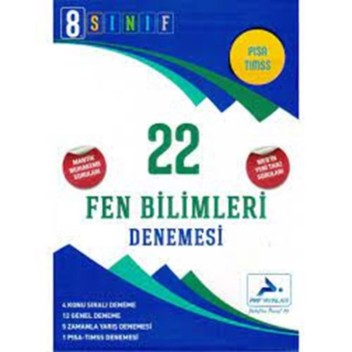 Prf Paraf 8. Sınıf Fen Bilimleri 22'Li Branş Deneme