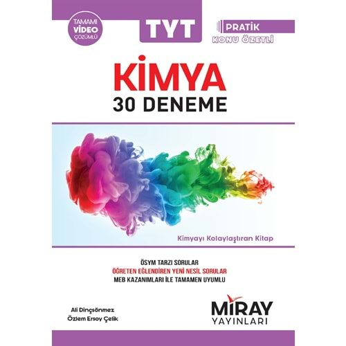 Miray TYT Kimya 30 Deneme