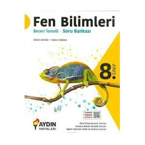 Aydın 8. Sınıf Fen Bilimleri Beceri Temelli Soru Bankası