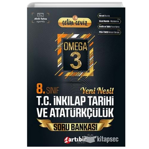 Artıbir 8. Sınıf Lgs Denemeleri Omega 3 İnkılap Tarihi