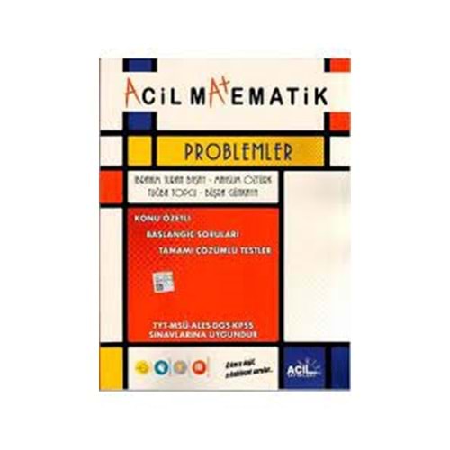 Acil Yayınları TYT Matematik Acil Problemler
