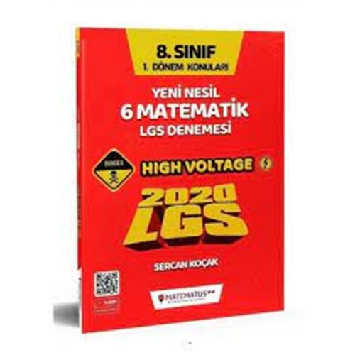 Matematus ++ 2020 LGS Yüksek Gerilim 6'Lı Matematik Deneme