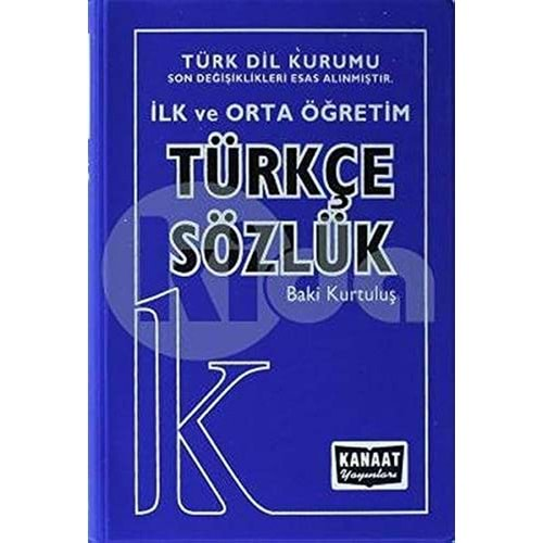 Kanaat İlk ve Orta Öğretim Türkçe Sözlük