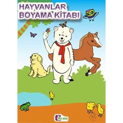 Hayvanlar Boyama Kitabı (14 Sayfa)